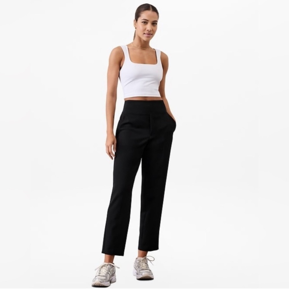 NWT Athleta Endless Black Pants size 12.